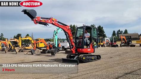 2023 cfg ku45 mini excavator specs|sku cfg ku45.